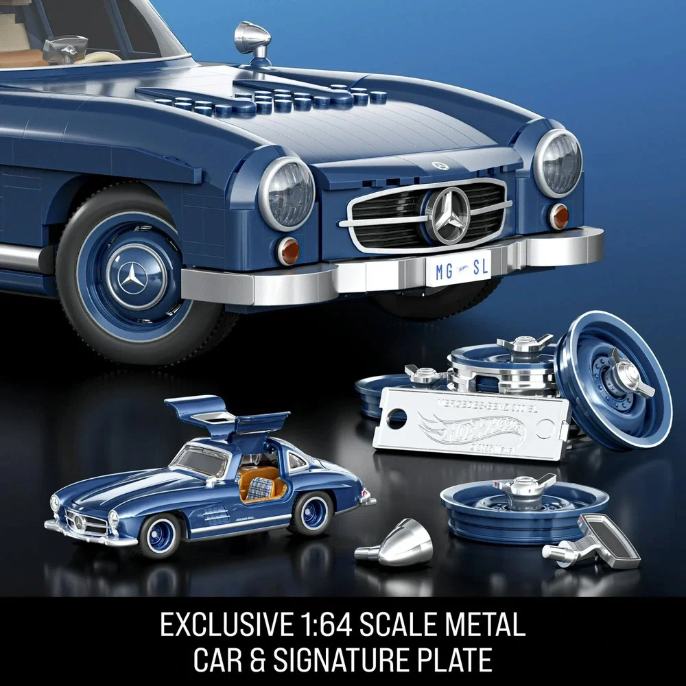 HOT WHEELS/MATTEL BRICK SHOP/MERCEDES BENZ 300 SL/HW25-99/NEW-SEALED/MSHWM070226